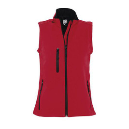 SOL'S 46801 - RALLYE WOMEN Sleeveless Soft Shell Jacket