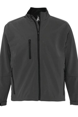 SOLS 46600 - RELAX Mens Soft Shell Zipped Jacket