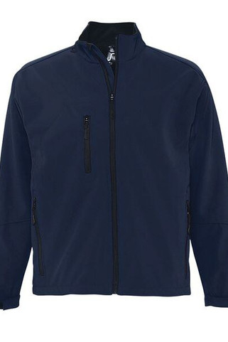 SOLS 46600 - RELAX Muška Soft Shell Jakna s Patentnim Zatvaračem