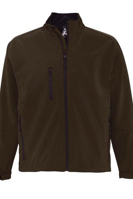 SOL'S 46600 - Herre Relax Softshell -jakke med lynlås