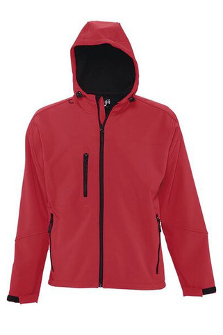 SOLS 46602 - Mens Hooded Softshell Replay