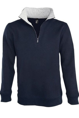SOL'S 47300 - Sweatshirt Masculina Trucker com Zíper 1/4 Sol's