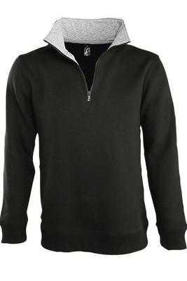 SOL'S 47300 - SCOTT Men's Trucker Neck Sweatshirt (1/4 Zip)