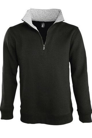 SOLS 47300 - SCOTT Sweat Shirt Homme Col Camionneur (1/4 Zip)