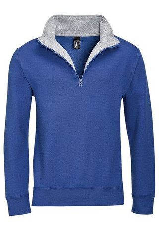 SOLS 47300 - SCOTT Mens Trucker Neck Sweatshirt (1/4 Zip)