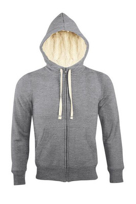 SOL'S 00584 - SHERPA Geritste Jas Unisex Gevoerde Sherpa