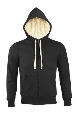 SOL'S 00584 - SHERPA Geritste Jas Unisex Gevoerde Sherpa
