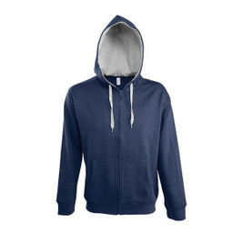 SOL'S 46900 - SOUL MEN Contrasted Jacket With Lined Hood