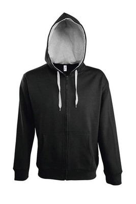 SOL'S 46900 - SOUL MEN Contrasted Jacket With Lined Hood