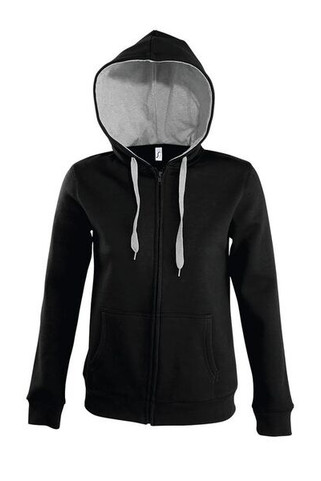 SOLS 47100 - Dragkedja Jacka Dam Tvåtonad Soul