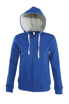 SOL'S 47100 - SOUL WOMEN Contrasted Jacket With Lined Hood