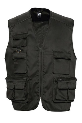SOL'S 43630 - Wild Multipocket Reporter Vest