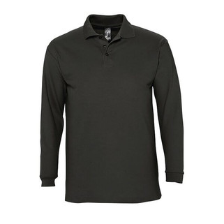 SOLS 11353 - Herren Poloshirt Langarm Winter II