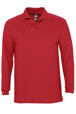 SOL'S 11353 - WINTER II Polo Uomo Manica Lunga