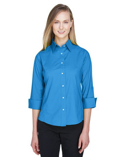 Devon & Jones DP625W - Blouse Élégante Femme Manches Trois-Quarts