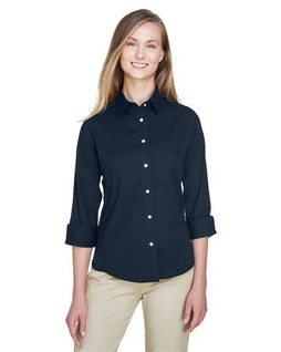 Devon & Jones DP625W - Blouse Élégante Femme Manches Trois-Quarts