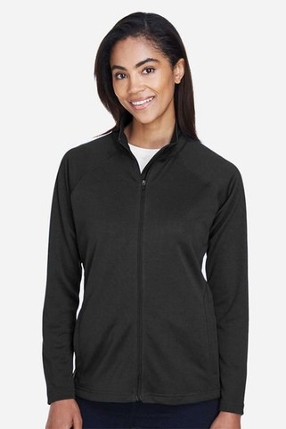 Devon & Jones DG420W - Ladies Stretch Tech-Shell® Compass Full-Zip
