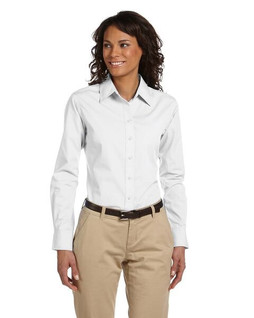 Harriton M510W - Chemise Femmes 3.1 Oz. Popeline essentielle