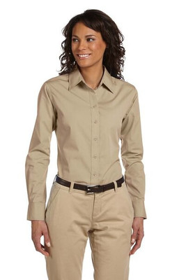 Harriton M510W - Ladies 3.1 oz. Essential Poplin