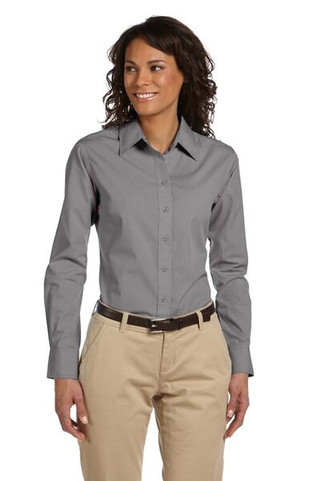 Harriton M510W - Ladies 3.1 oz. Essential Poplin