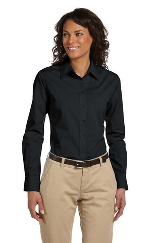 Harriton M510W - Ladies 3.1 oz. Essential Poplin