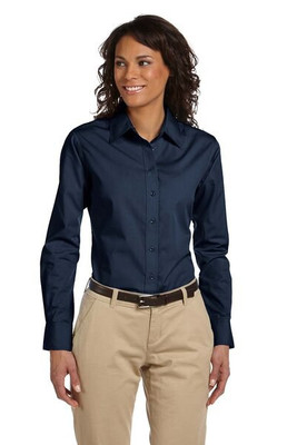 Harriton M510W - Ladies 3.1 oz. Essential Poplin