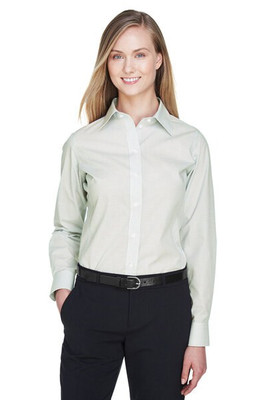 Devon & Jones DG510W - Ladies Crown Collection Micro Tattersall