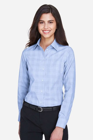 Devon & Jones DG520W - T-Shirt Collection Crown Glen Plaid pour femmes