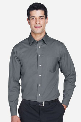 Devon & Jones DG530 - Men's Crown Collection Solid Stretch Twill