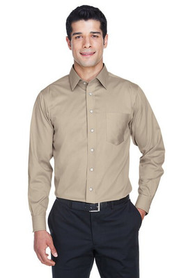 Devon & Jones DG530 - Men's Crown Collection Solid Stretch Twill