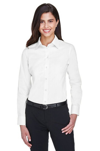 Devon & Jones DG530W - Ladies Crown Collection Solid Stretch Twill