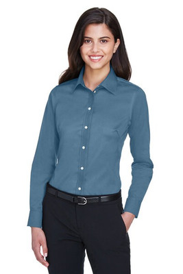 Devon & Jones DG530W - Ladies Crown Collection Solid Stretch Twill