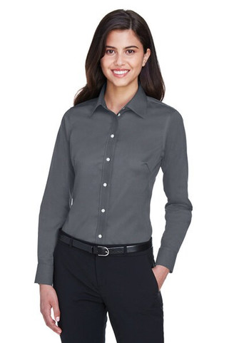 Devon & Jones DG530W - Ladies Crown Collection Solid Stretch Twill
