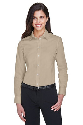Devon & Jones DG530W - Ladies Crown Collection Solid Stretch Twill