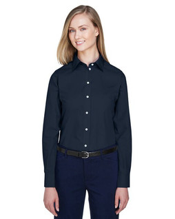 Devon & Jones D620W - Chemise Collection Crown - Dames - Tissu large solide
