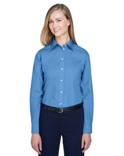 Devon & Jones D620W - Chemise Collection Crown - Dames - Tissu large solide