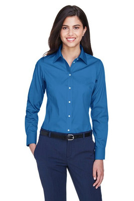 Devon & Jones D630W - Ladies Crown Collection Solid Oxford