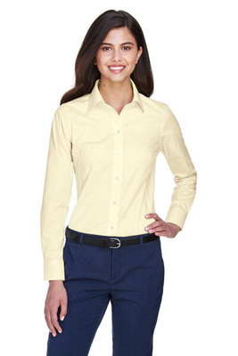 Devon & Jones D630W - Ladies Crown Collection Solid Oxford