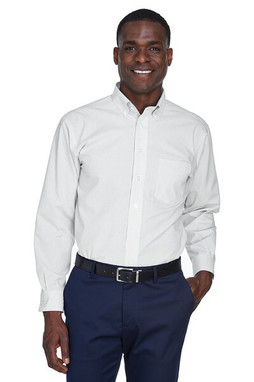 Devon & Jones D640 - Mens Crown Collection Gingham Check