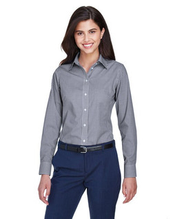 Devon & Jones D640W - T-Shirt Collection Crown - Dames - carreaux vichy