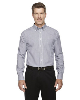 Devon & Jones D645 - T-Shirt Collection Crown Banker à rayures