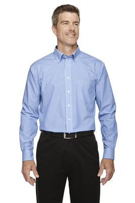 Devon & Jones D645 - T-Shirt Collection Crown Banker à rayures