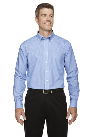 Devon & Jones D645 - Mens Crown Collection Banker Stripe