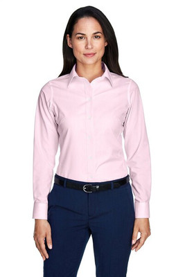 Devon & Jones D645W - T-Shirt Ladies Crown Collection Banker Stripe