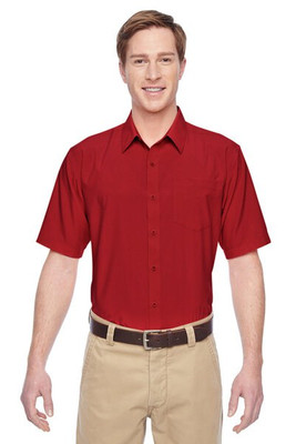 Harriton M610S - Men's Paradise Short-Sleeve Performance Shirt