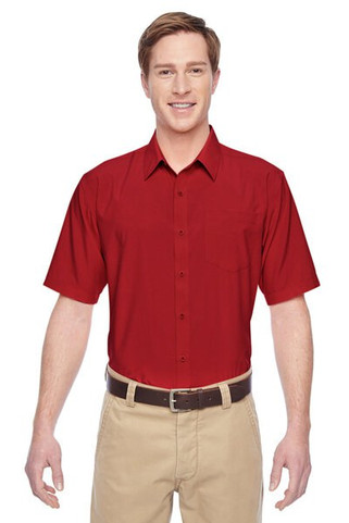 Harriton M610S - Mens Paradise Short-Sleeve Performance Shirt