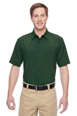 Harriton M610S - Mens Paradise Short-Sleeve Performance Shirt