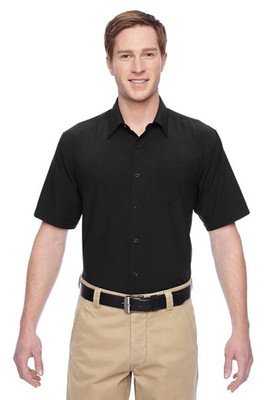 Harriton M610S - Men's Paradise Short-Sleeve Performance Shirt
