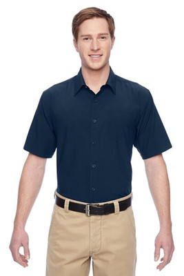 Harriton M610S - Men's Paradise Short-Sleeve Performance Shirt