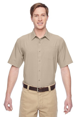 Harriton M610S - Men's Paradise Short-Sleeve Performance Shirt
